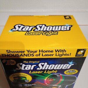 NEW IN BOX- Star Shower Laser Light